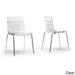 Baxton Studio Marisse Plastic Modern Dining Chairs (Set of 2)