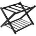 Set of 2 Folding Metal Luggage Rack Suitcase - 25" x 17" x 22" (L x W x H)