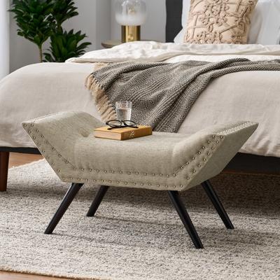 Christopher Knight Home Rosalynn Tufted Fabric Ottoman Bench – Stylish and Multi-Functional