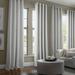 Exclusive Fabrics Faux Linen Grommet Room Darkening Curtain (1 Panel)