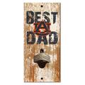 Auburn Tigers 5'' x 12'' Best Dad Bottle Opener