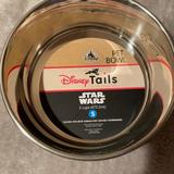 Disney Small Pets | Disney Star Wars 2 Cups Small Pet Bowl New | Color: Black/Silver | Size: Small