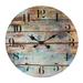 August Grove® Rustic Farmhouse Wooden Battery Operated Wall Clock Wood in Brown | 20.28 H x 20.08 W x 2.76 D in | Wayfair