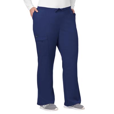 Plus Size Women's Jockey Scrubs Women's Favorite Fit Pant by Jockey Encompass Scrubs in Navy (Size XL(18-20))