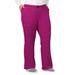 Plus Size Women's Jockey Scrubs Women's Favorite Fit Pant by Jockey Encompass Scrubs in Plum Berry (Size 2X(20W-22W))