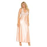 Charmeuse Halter Gown