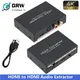 Grwibeou – convertisseur extracteur Audio vers HDMI adaptateur optique SPDIF RCA compatible avec