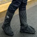 Couvre-chaussures imperméables en silicone pour moto et vélo couvre-chaussures de vélo botte