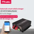 Chargeur intelligent DC à DC 12V 30A avec booster application Bluetooth batterie au lithium