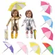 Butter Cute Pattern and Solid Document Sun Umbrella Fit for GirS1 Gift Born Baby Butter Clothes