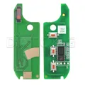 Datong-World Car Remote Key Remplacer le PCB Fiat 500 MPV Grande Punto Doblo Qubo Cristaux en