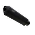 SHARK EXHAUST DSX-10 Edelstahl beschichtet schwarz-matt