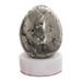 Handmade Sparkling Egg Pyrite Sculpture (Peru)