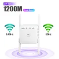 Répéteur WiFi 5G 2.4/5 mesurz 1200Mbps Stérilisation Booster Routeur Amplificateur de Signal