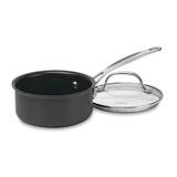 Cuisinart Chef's Classic Nonstick Hard Anodized Cookware 1 Qt. Saucepan with Cover