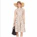 Kate Spade Dresses | Kate Spade Faye Floral Cotton Dress | Color: Tan/White | Size: 6