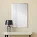 Frameless Beveled Prism Wall Mirror-Square/Rectangluar - Clear