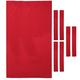 Hellery 7ft/8ft Pool Table Cloth High Performance Table Felt Cushion with Side Wrap, 8ft Red