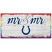 Indianapolis Colts 6'' x 12'' Pride Mr & Sign