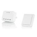 Trust Smart Home 433 Mhz Funk 3-in-1 Einbauschalter Gesamtleistung ACM-3500-3 (3500 W) & Smart Home 433 Mhz Funk-Wandschalter AWST-8800