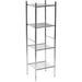 4-Tier Linen Tower Shelving Storage Rack Shelf Organization - 13"L x 11"W x 42.8"H