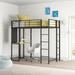 Viv + Rae™ Abington Loft Bed w/ Built-in-Desk Wood in Brown | 71.7 H x 41.7 W x 79.9 D in | Wayfair 5A3B23C817754C6EAE627E3CA87889AC