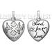 Gucci Jewelry | Gucci Sterling Silver Blind For Love Pendant Charm | Color: Black/Silver | Size: Os