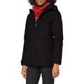 Regatta Women's Bergonia II Waterproof Taped Seams Insulated Hooded Jacket, Black, 16