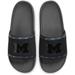 Men's Nike Michigan Wolverines Team Off-Court Slide Sandals