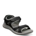 Nunn Bush Rio Vista 3-Strap River Sandal - Mens 11 Black Sandal Medium