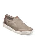 Nunn Bush Kore City Walk Canvas Moc Toe Slip-On - Mens 13 Grey Slip On W