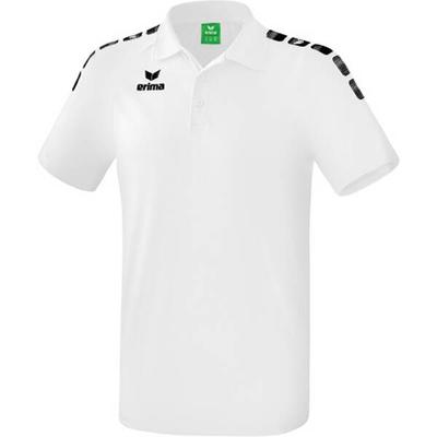 ERIMA Fußball - Teamsport Textil - Poloshirts Essential 5-C Poloshirt Kids, Größe 140 in Weiß