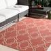 Livabliss Natasha Indoor/ Outdoor Transitional Trellis Area Rug