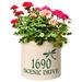 August Grove® Woolery Ceramic Pot Planter Ceramic in Green | 9 H x 9.75 W x 9.75 D in | Wayfair BDB20D6158B3454F8E8D2DB92DA83795