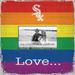 Chicago White Sox 10'' x Love Pride Frame