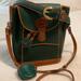 Dooney & Bourke Bags | Dooney & Bourke Classic Green/Tan Leather 3p Set | Color: Green/Tan | Size: Os