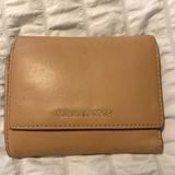 Michael Kors Bags | Euc Tri-Fold Michael Kors Wallet | Color: Tan | Size: Os