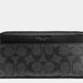 Coach Bags | Coach Men's Accordion Signature Pvc Wallet | Color: Black/Gray | Size: 7¾"L X 4"H X ¾"W