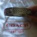 Coach Jewelry | Authentic Coach Bangle Bracelet | Color: Silver | Size: Os