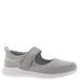 Propet Travelbound Mary Jane - Womens 12 Grey Slip On Medium