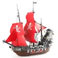 Enlighten importer nights Large 7.5 Enshine Boat with Cannons dos Bricks Toy Boy Gift No Box