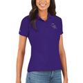 Women's Antigua Purple Colorado Rockies Legacy Pique Polo