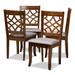 Mael Modern and Contemporary 4-Piece Dining Chair Set