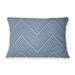 CHEVLAND DENIM Indoor|Outdoor Lumbar Pillow By Kavka Designs