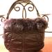 Coach Bags | Authentic Coach Suede/Fur Hobo Bag | Color: Brown | Size: 10”L X 5”W X 11”H