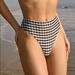 Urban Outfitters Swim | New Urban Outfitters Gingham Bikini Bottoms | Color: Black/White | Size: M