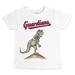 Toddler Tiny Turnip White Cleveland Guardians TT Rex T-Shirt