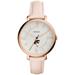 Women's Fossil Florida A&M Rattlers Jacqueline Date Blush Leather Watch