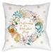 Winter Coastal Beach Indoor Pillow