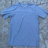 Under Armour Shirts & Tops | 3/$21 Grey Under Armour Ss Heat Gear Boys Shirt | Color: Gray | Size: Sb